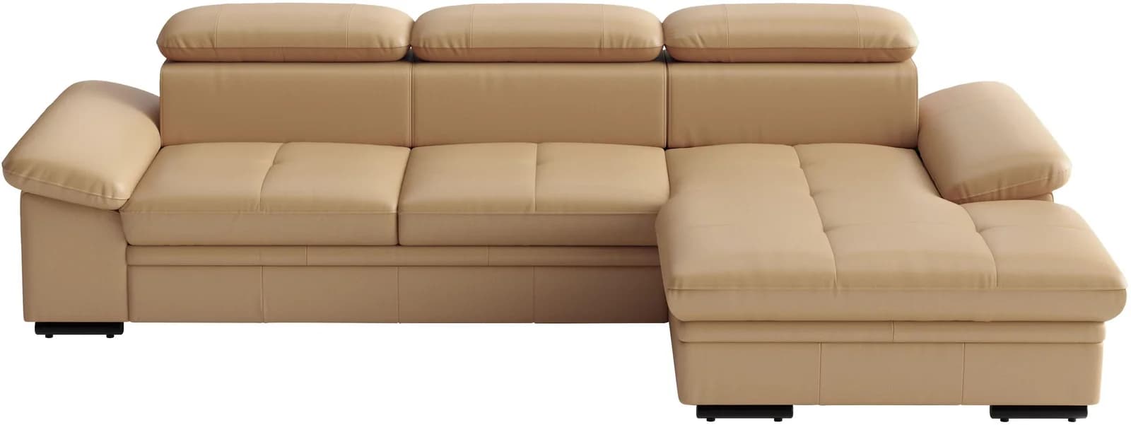SIT & MORE Ecksofa Viola mit Bettfunktion und Kopfteilverstellung