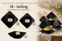 KONSIMO® Tafelservice EPIRI Geschirrset 18-tlg. Schwarz Keramik Modern Bild 5
