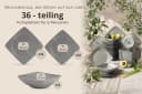 KONSIMO® Kombiservice EPIRI 36-tlg. Grau Hartkeramik Modern Bild 5