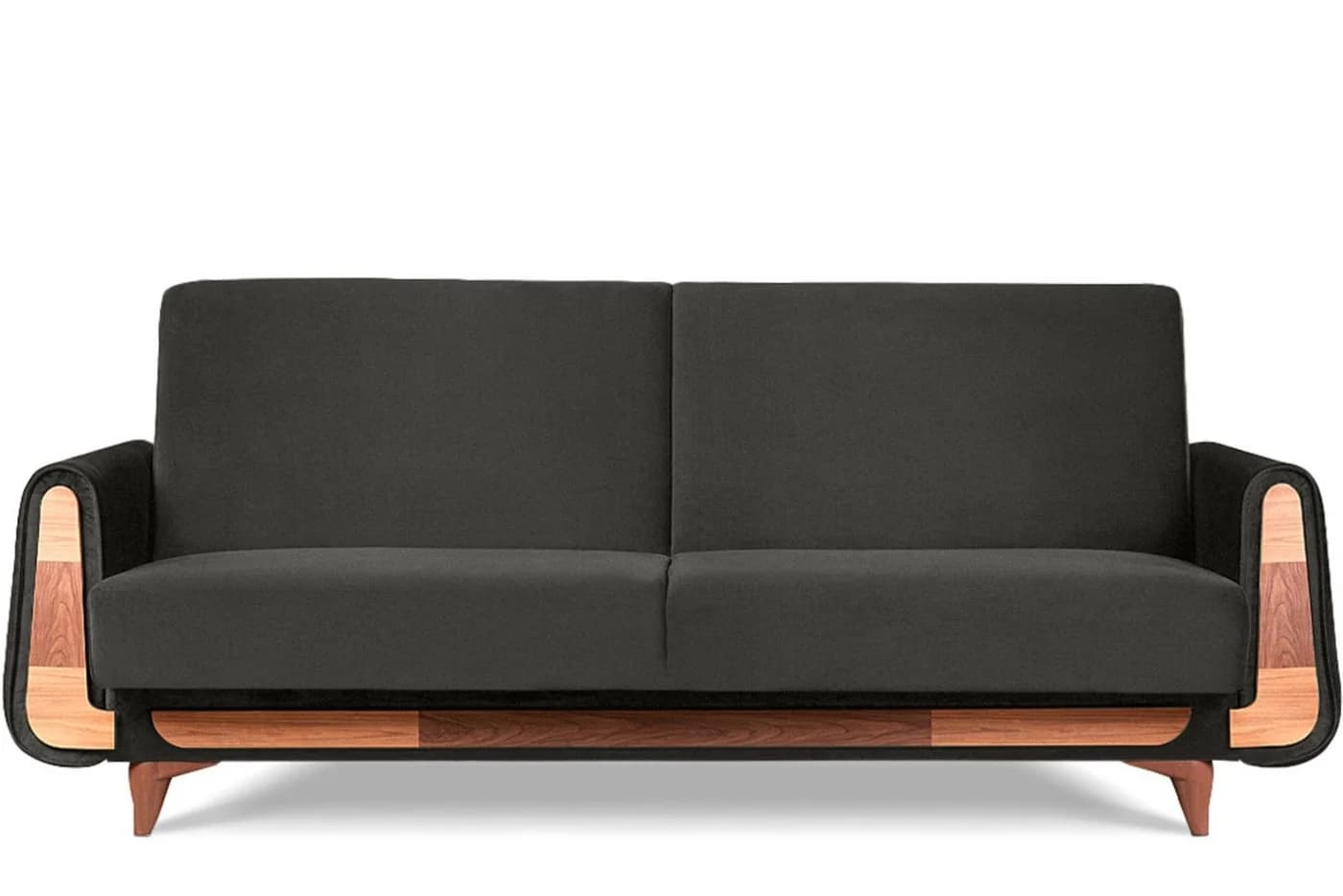 KONSIMO GUSTAVO 3-Sitzer Sofa mit Schlaffunktion und Bettkasten Anthrazit - Bild 4