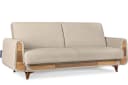 KONSIMO GUSTAVO 3-Sitzer Sofa Beige Schlaffunktion Bettkasten Bild 2