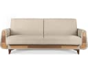 KONSIMO GUSTAVO 3-Sitzer Sofa Beige Schlaffunktion Bettkasten Bild 4