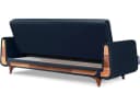 KONSIMO GUSTAVO 3-Sitzer Sofa mit Schlaffunktion und Bettkasten Marineblau Bild 5