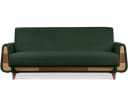 KONSIMO 3-Sitzer GUSTAVO II Sofa mit Schlaffunktion Grün Bild 1