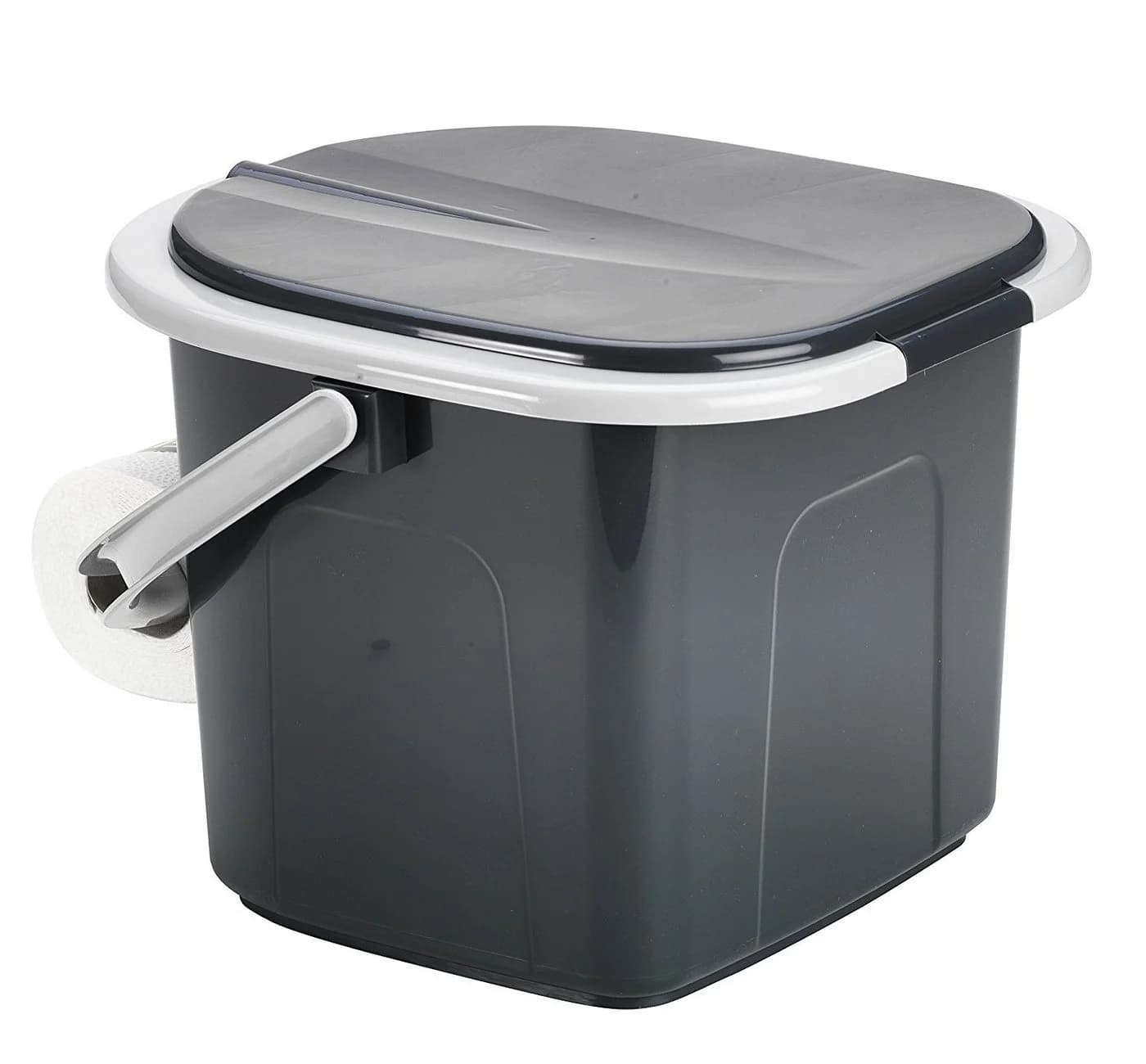 BranQ Campingtoilette 1305 Toiletteneimer Schwarz 15,5L - Bild 3