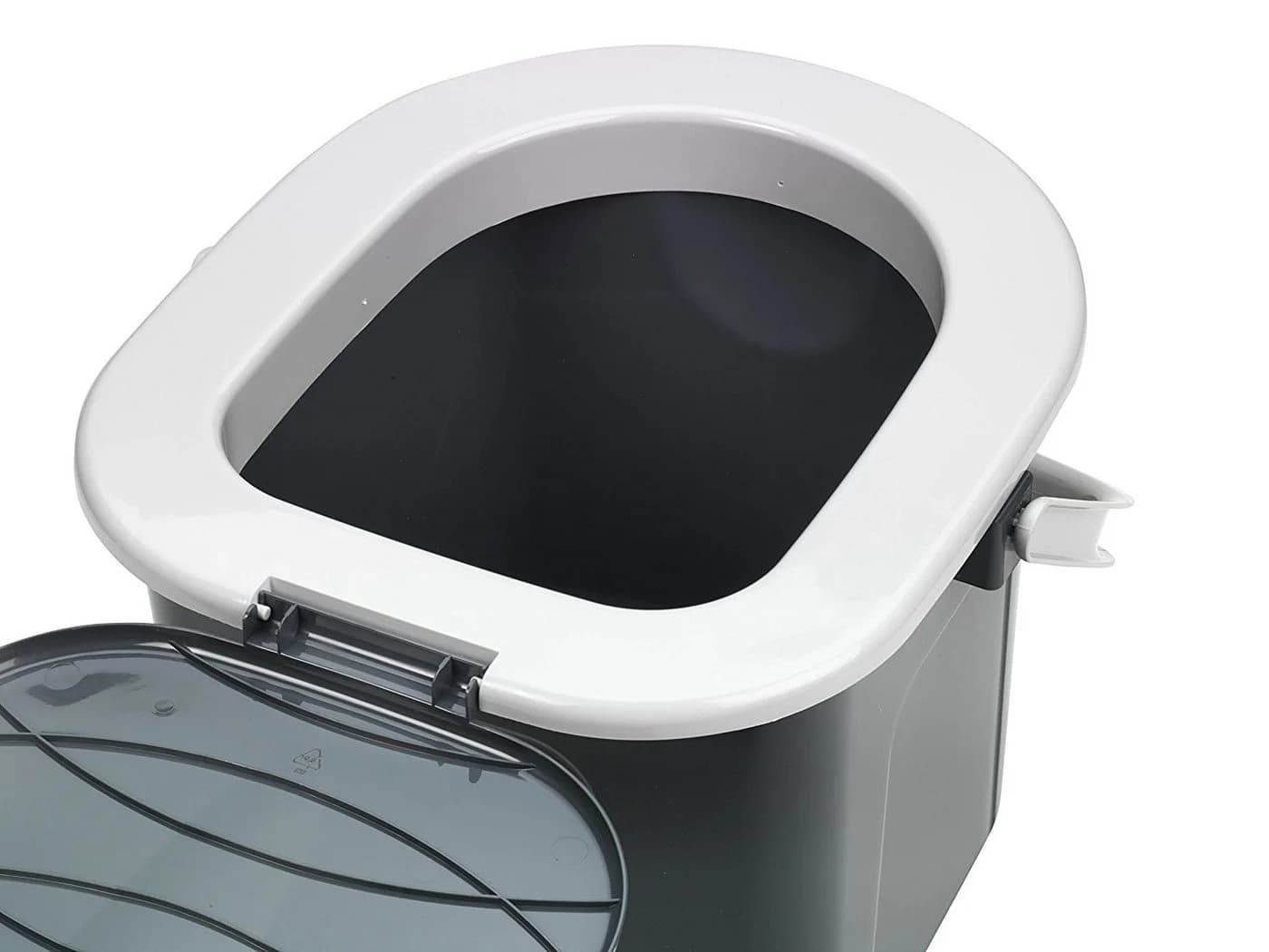 BranQ Campingtoilette 1305 Toiletteneimer Schwarz 15,5L - Bild 5