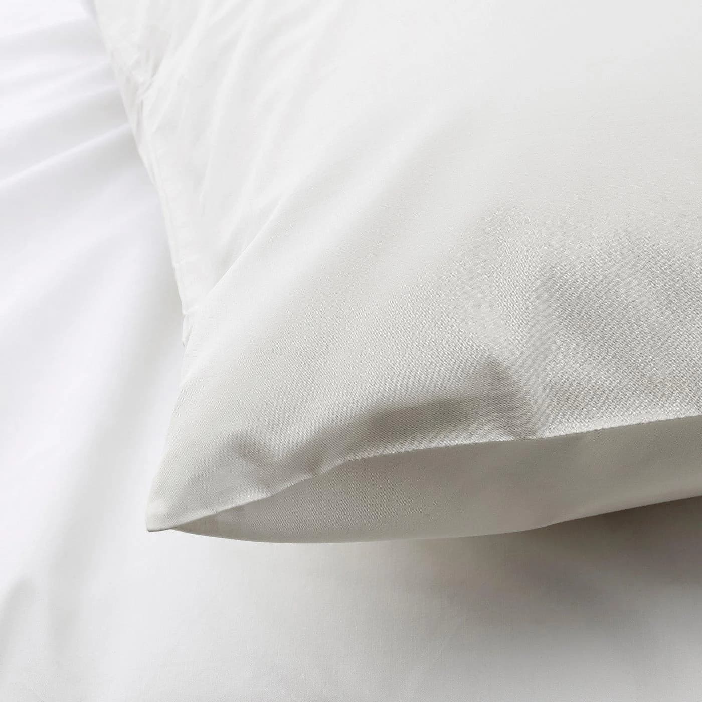 IKEA ULLVIDE Kopfkissenbezug Weiß Baumwolle-Lyocell
