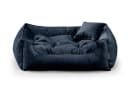 FAVRE Tierbett Relax Bless PARIS Samt-Hundebett mit herausnehmbarem Kissen Bild 2