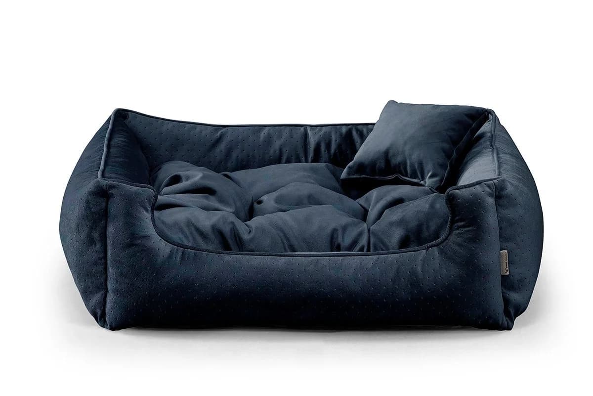 FAVRE Tierbett Relax Bless PARIS Samt-Hundebett mit herausnehmbarem Kissen - Bild 2