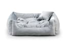 FAVRE Samt-Hundebett Relax Bless PARIS grau Bild 2