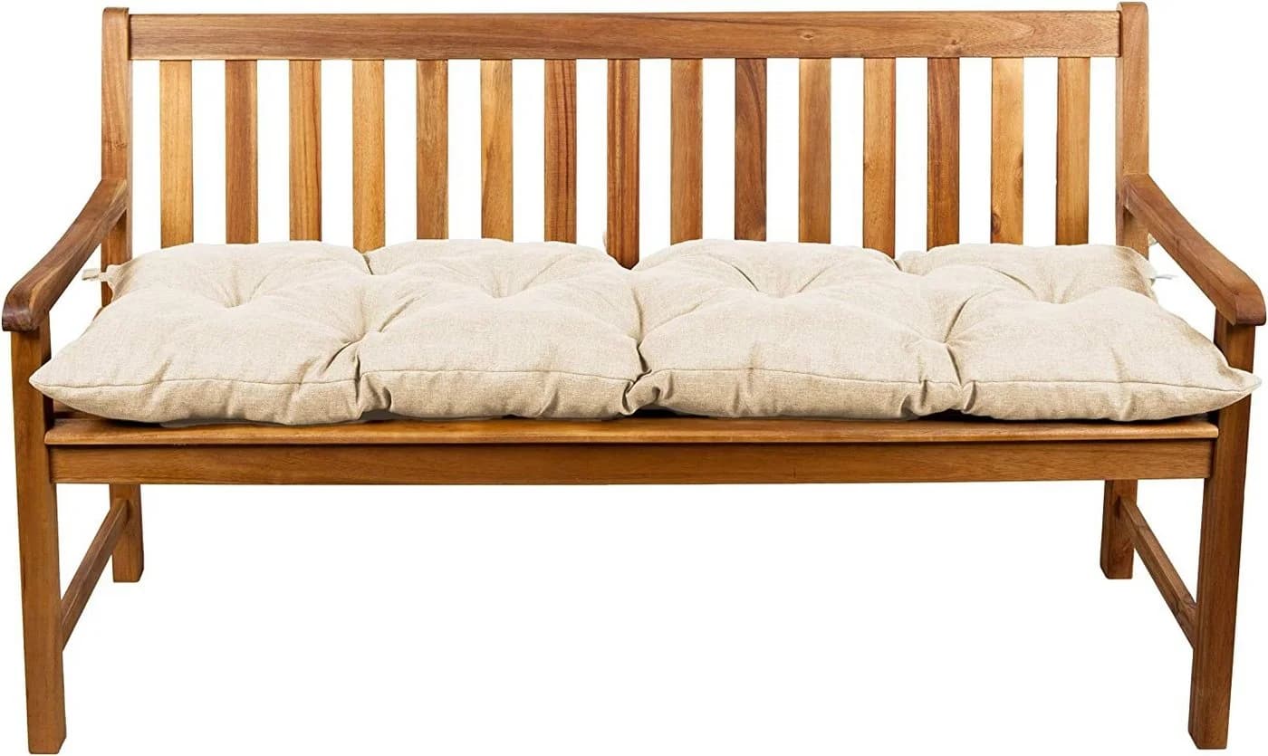 FAVRE Bankauflage Stuhlkissen Hollywoodschaukel LS Creme