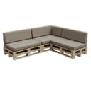 FAVRE Palettenkissen Grau Polyester Outdoor Sitzkissen Bild 1