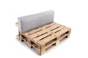 FAVRE Palettenkissen CosyRib Set Grün Sitzkissen Rückenlehne Bild 4