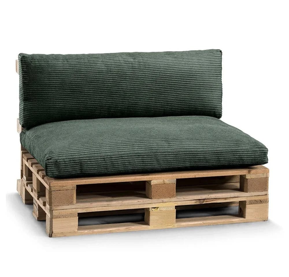FAVRE Palettenkissen Soft PWL Braun Gerippt