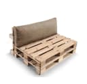 FAVRE Palettenkissen Soft PWL Braun Gerippt Bild 2