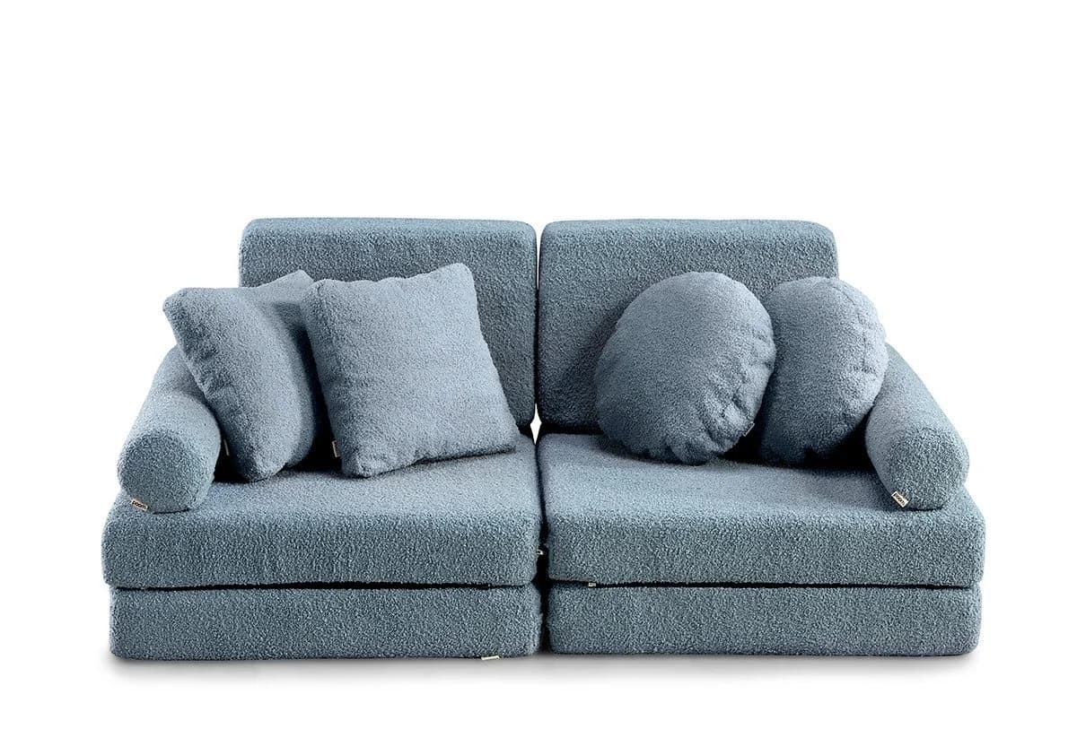 FAVRE Kindersofa KIDS Blau Schaumstoff Polstermöbel - Bild 2