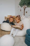FAVRE Sitzsack KIDS Kinder Sitzsack Beige Ø 65 cm Bild 4