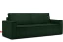 KONSIMO® 3-Sitzer NAPI Sofa mit Schlaffunktion & Bettkasten Dunkelgrün Bild 2
