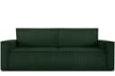KONSIMO® 3-Sitzer NAPI Sofa mit Schlaffunktion & Bettkasten Dunkelgrün Bild 3