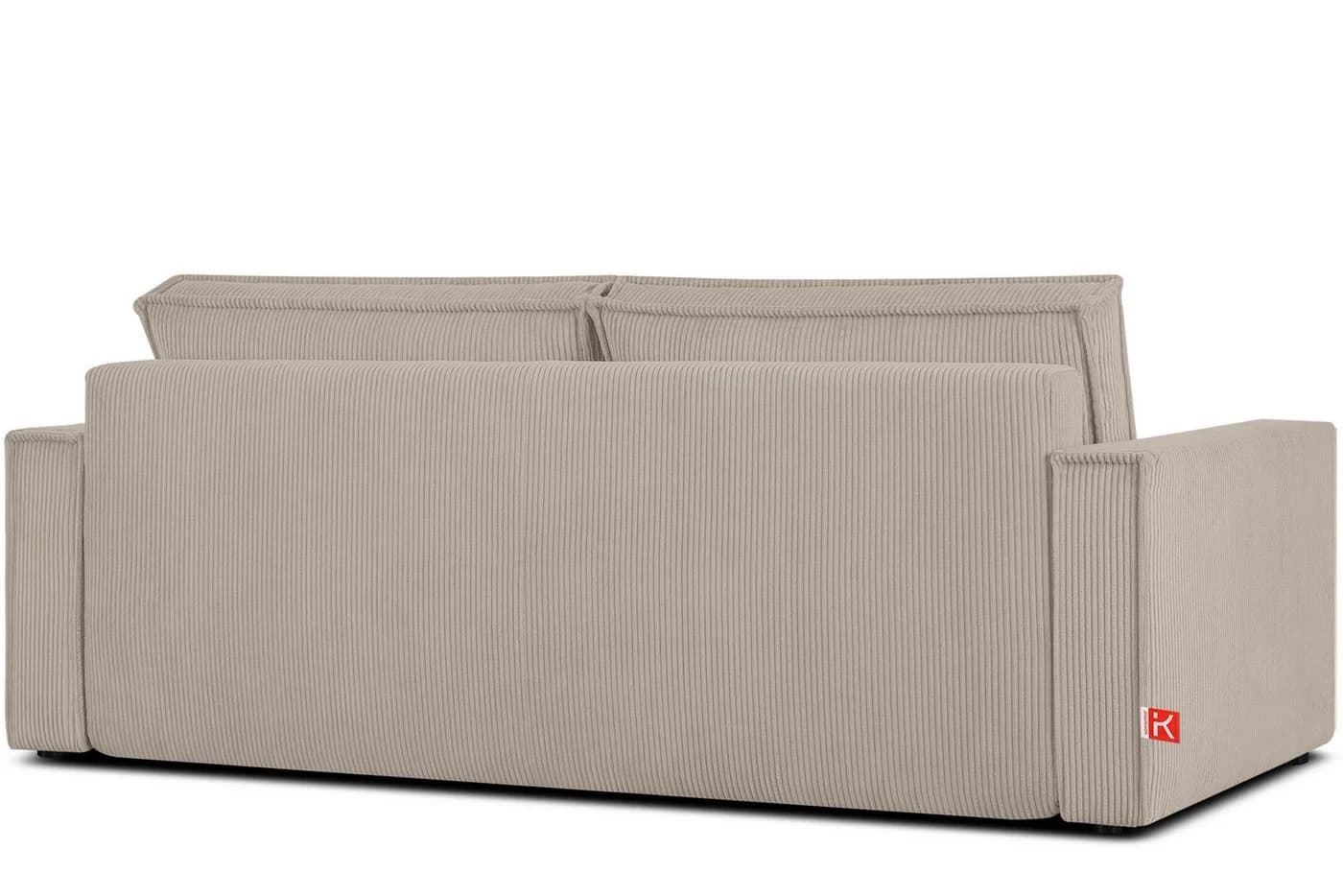 KONSIMO® 3-Sitzer NAPI Sofa mit Schlaffunktion & Bettkasten Beige - Bild 5