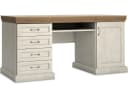 KONSIMO® Schreibtisch ARVEN mit Schubladen und Tür Bild 2