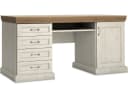 KONSIMO® Schreibtisch ARVEN mit Schubladen und Tür Bild 3