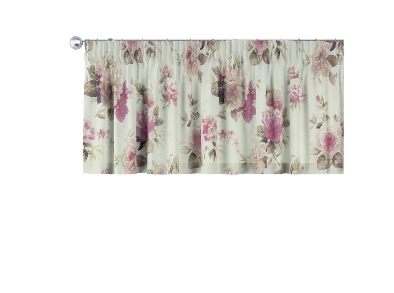 Dekoria Vorhang mit Kräuselband Beige/Rosa - Bild 2