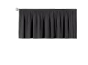 Dekoria Vorhang mit Kräuselband 130 x 40 cm Cotton Panama Grau Bild 2