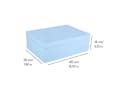 Creative Deco Holzkiste mit Deckel 40x30x14 cm Erinnerungsbox Baby Bild 3
