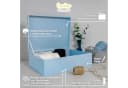 Creative Deco Holzkiste mit Deckel 40x30x14 cm Erinnerungsbox Baby Bild 4