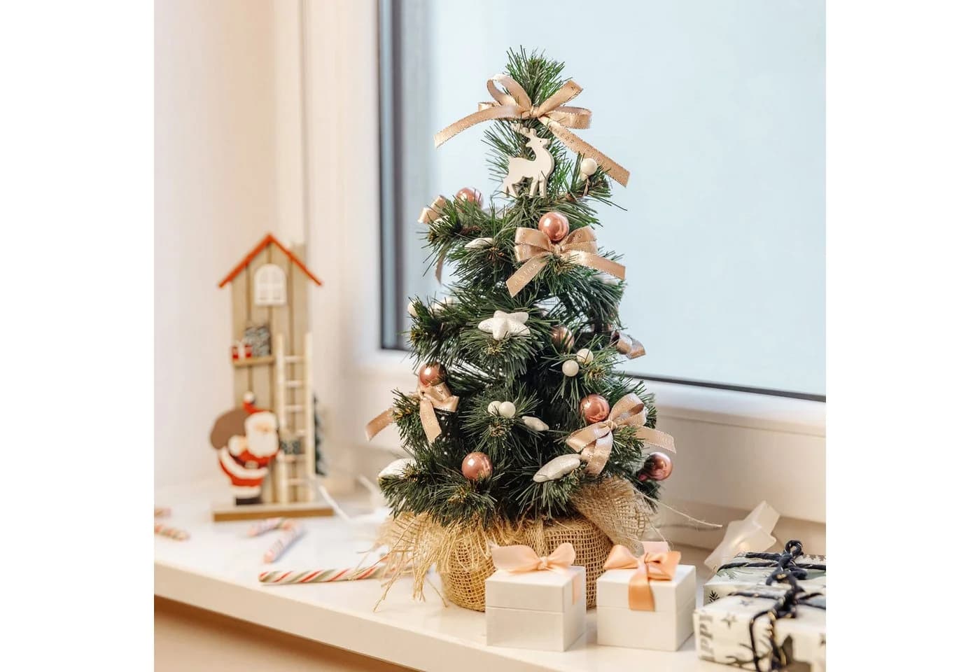Creative Home Kleiner Künstlicher Weihnachtsbaum Tannenbaum - Bild 5