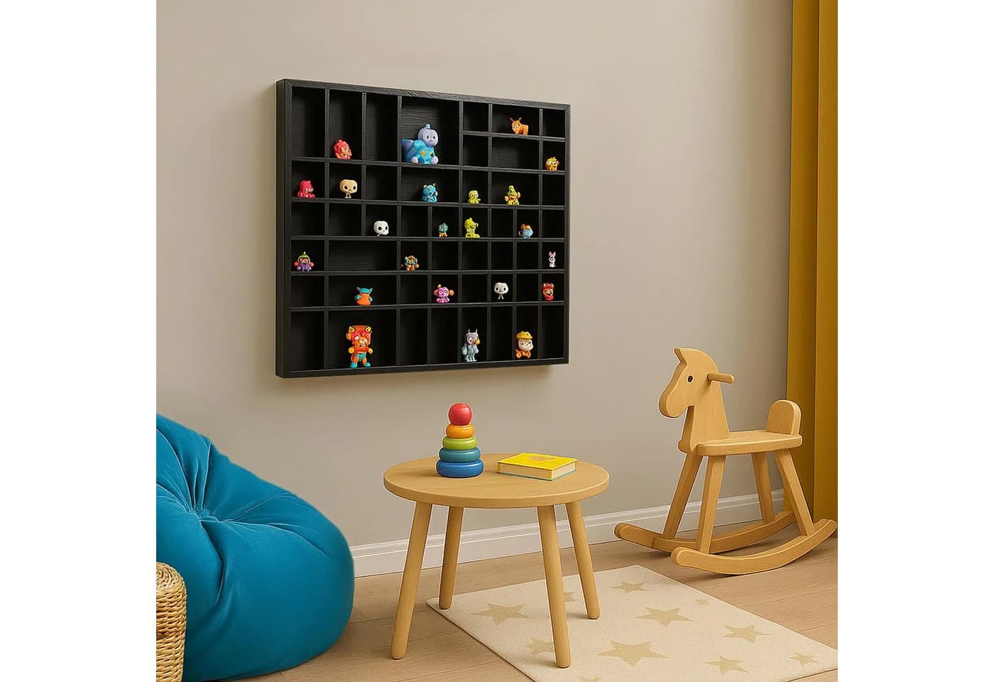 Creative Deco Schubladenbox Setzkasten Holz 51 Fächer