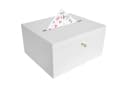 Creative Deco Dekokiste Holzkiste Kartenbox Hochzeit Weiß Bild 2
