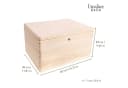 Creative Deco Aufbewahrungsbox mit Schloss Bild 3
