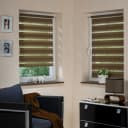 MDEKOR Doppelrollo Beige Stufenlos Verstellbar Bild 3