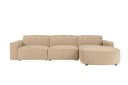 Kaiser Möbel Ecksofa Cursal Round Beige Modernes L-Sofa Bild 1
