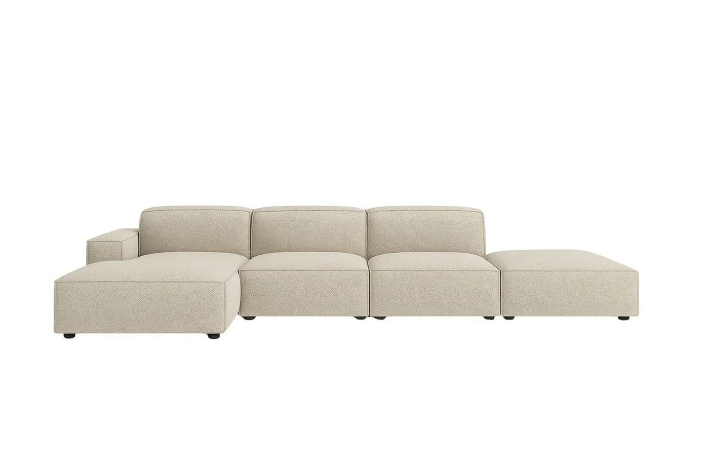 Kaiser Möbel Ecksofa Cursal Modulares L-Sofa Beige