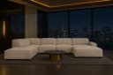 Kaiser Möbel Ecksofa Cursal V – Modulares Design, Beige, Stoff Bild 2