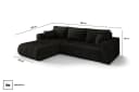 Kaiser Möbel Ecksofa MILO PREMIUM mit Schlaffunktion grau Bild 3