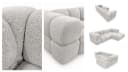 Kaiser Möbel Ecksofa AVERRO Premium-Velours Bluvel Bild 4