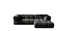 Kaiser Möbel Ecksofa AVERRO Premium-Velours Bluvel Bild 1