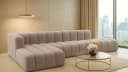 Kaiser Möbel Ecksofa GRAND L mit Hocker, Modulares L-Ecksofa, Premium-Velours Salvador Bild 2