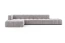 Kaiser Möbel Ecksofa GRAND L mit Hocker, Modulares L-Ecksofa, Premium-Velours Salvador Bild 3