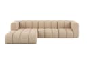 Kaiser Möbel Ecksofa Grand L 287 cm Beige Veloursstoff Salvador Bild 1