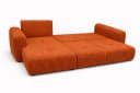 Kaiser Möbel Ecksofa Bingo L mit Schlaffunktion und Bettkasten Cordstoff Poso Bild 4