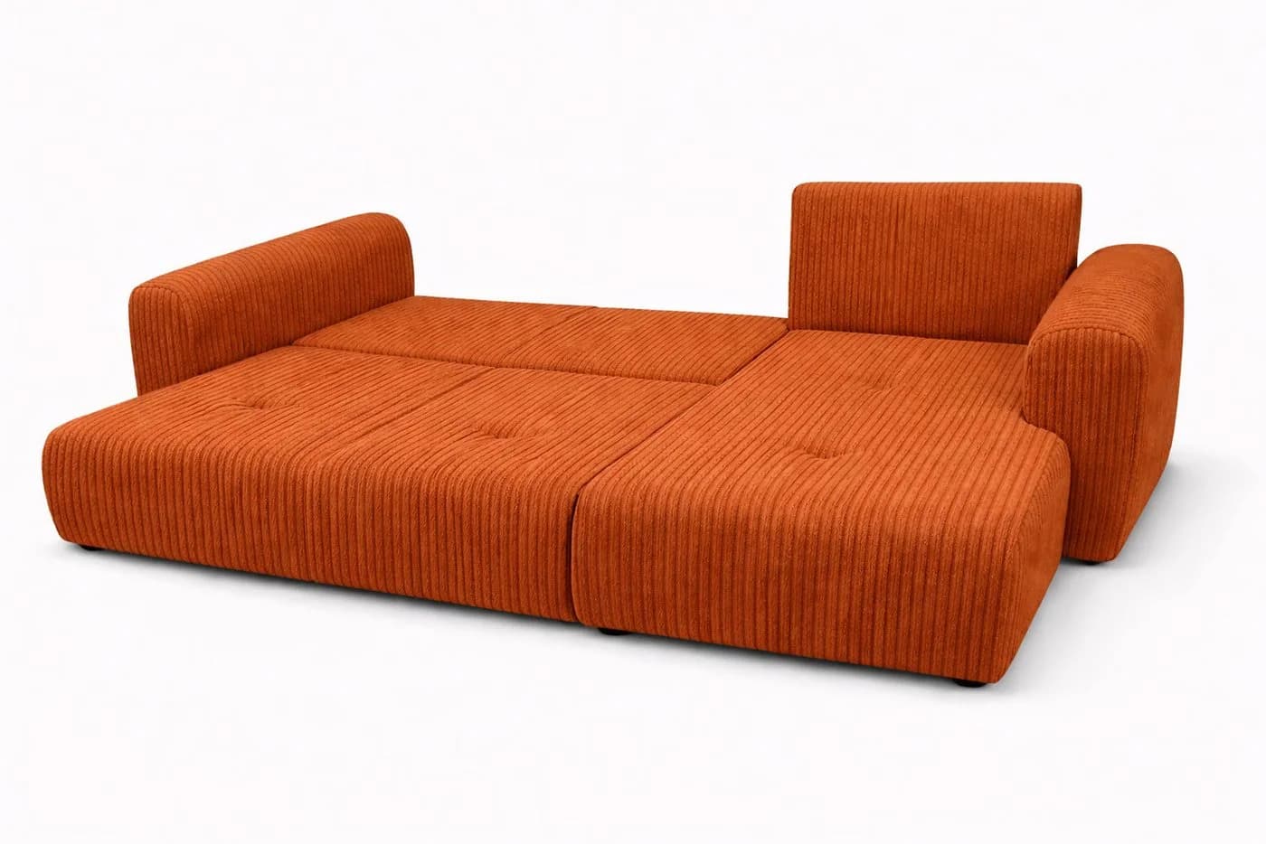 Kaiser Ecksofa Bingo L mit Bettkasten & Schlaffunktion Cord Poso - Bild 4
