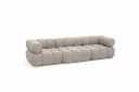 Kaiser Möbel Selia 3-Sitzer-Sofa Beige Bouclé Abriamo Bild 1