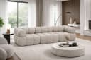 Kaiser Möbel Selia 3-Sitzer-Sofa Beige Bouclé Abriamo Bild 2