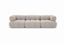 Kaiser Möbel Selia 3-Sitzer-Sofa Beige Bouclé Abriamo Bild 3