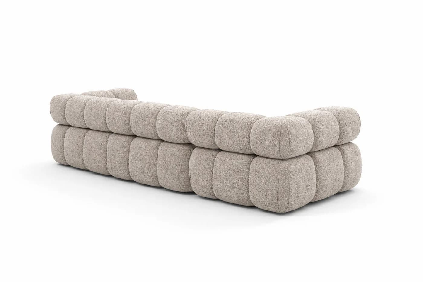Kaiser Möbel Selia 3-Sitzer-Sofa Beige Bouclé Abriamo - Bild 5